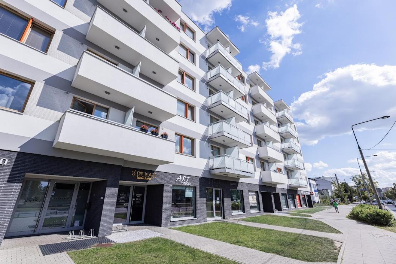 Fajny Apartament Z Parkingiem, Obok Metra. Warsaw Ngoại thất bức ảnh
